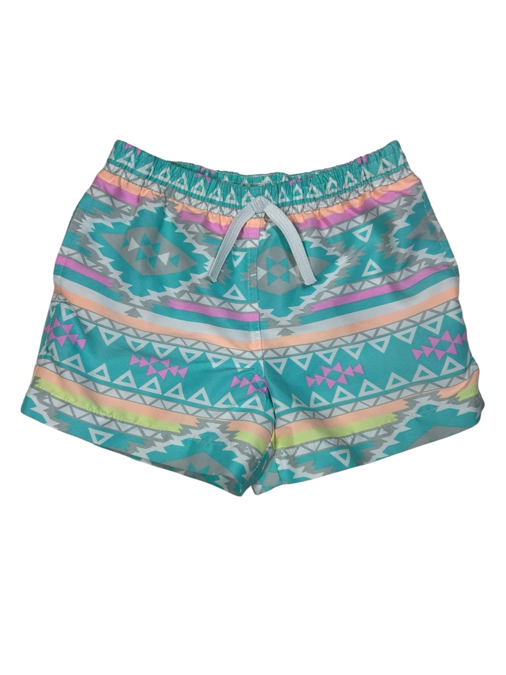 Chubbies Boys’ Aztec Neon Swim Trunks 5Y